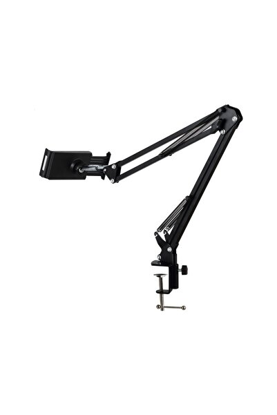 KENLY حامل معدني للطاولة - مرن لأجهزة التابلت/الهاتف مقاس 6-11 بوصة، 360 درجة...