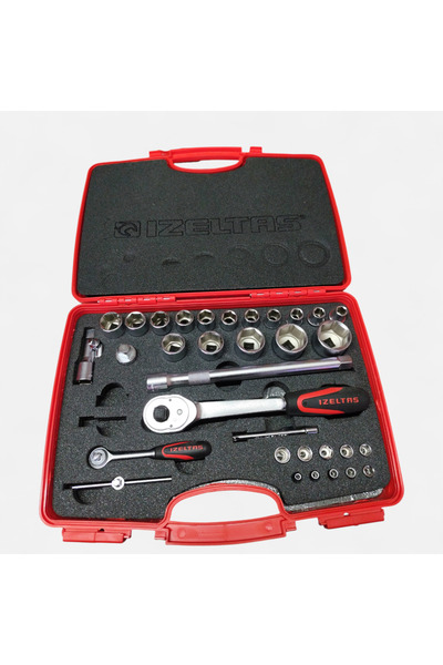 İzeltaş Profesyonel Lokma Takımı 35 Parça Altı Köşe