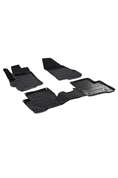 OEM Set de 4 covorașe 8D pentru Skoda Yeti (2010-2015) — cleme, cauciuc flexi...