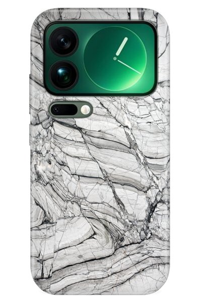 Cekuonline Xiaomi Mi 17 Pro Max Case Colorful Silicone Printed TPU Sena Marble