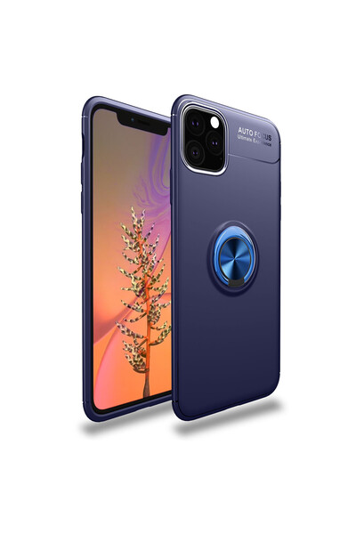 ceppark Newface iPhone 11 Pro Case Range Ring Silicone - Blue