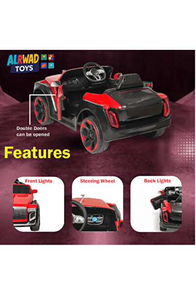 ALRWAD A Rolls Royce electric car with four motors, which children can sit on, operating on 12 volts.