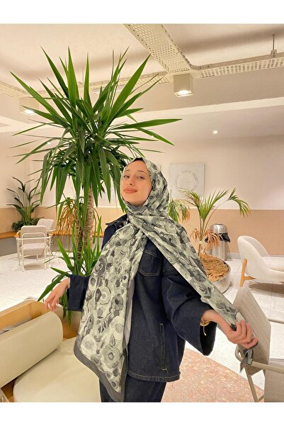 Dolce Σάλι από μπαμπού με μοτίβο λουλουδιών μπατίκ – Σάλι με μαλακό μοτίβο