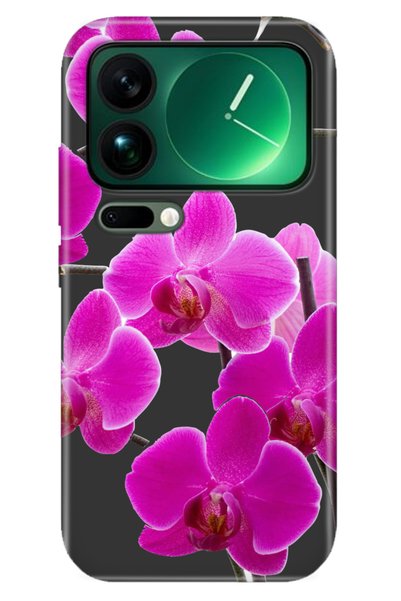 Cekuonline Xiaomi Mi 17 Pro Max Case Color Silicone Printed Tpu Purple Orchid