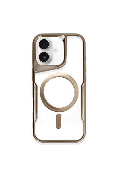 ceppark Newface iPhone 16 Plus Case Boyi Magsafe Silicone Cover - Brown