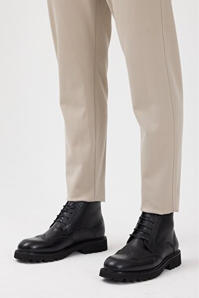 Terziayhan Δερμάτινες μπότες με κορδόνια Terzi Ayhan