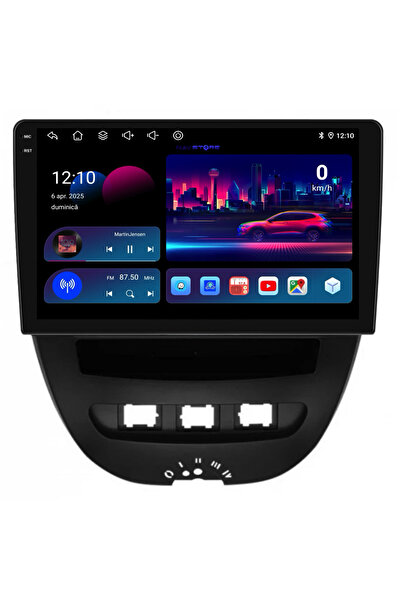 NavStore Navigation Peugeot 107/Citroen C1/Toyota Aygo (2005-2015),2K, 8Gb Ram, 256Gb Storage, Carplay