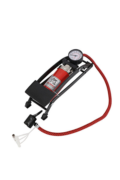 Lawazim مضخة هواء قدم عالية الضغط قابلة للطي للدراجات والسيارات والألعاب القا...