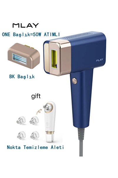 Mlay T16 2 Milyon Atım 2 Başlık (Tüm Vücut + Bikini) Ultra Hızlı IPL Lazer Ep...