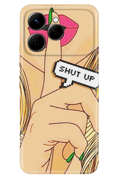 TECNO Spark 40 4g (Km5N) Case Decorative Silicone Printed Cover