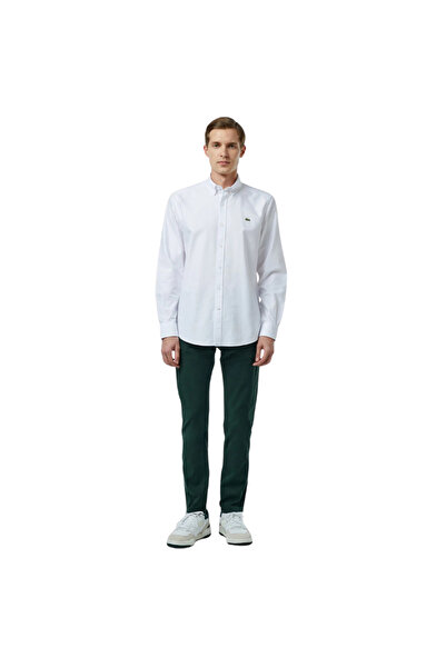 Lacoste Men's Slim Fit White Shirt Ch2561.001