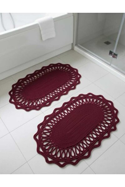 NEVA TASARIM banyo paspası jut ıp kordon ıp klozet takımı