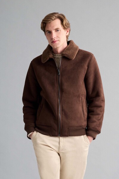DeFacto Brown Men's Jacket A3869Ax/Bn539