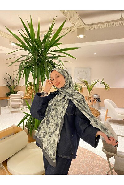 Dolce Σάλι από μπαμπού με μοτίβο λουλουδιών μπατίκ – Σάλι με μαλακό μοτίβο