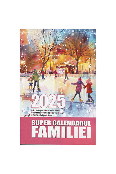 ALIAS PUBLISHING Super family calendar 2025 - 365 sheets - house
