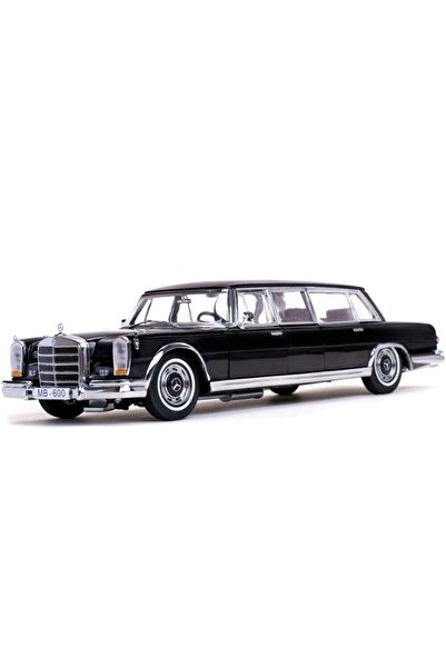 SUN STAR MODEL Macheta auto, 1966 Mercedes-Benz 600 Pullman Negru 1:18