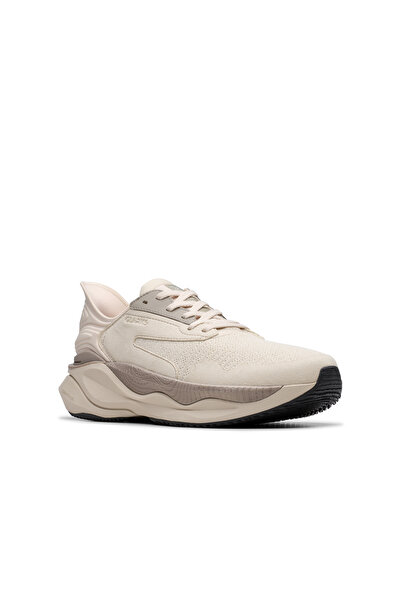 CLARKS Men's White Pace Lace Up