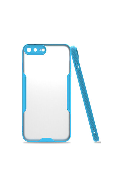 ceppark Newface iPhone 7 Plus Case Platinum Silicone - Blue