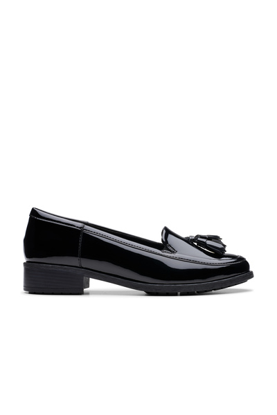 CLARKS Women's Black Havisham Edge Slip On