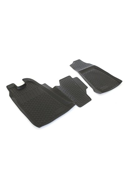 NOVATIM Set covorașe auto din cauciuc tip tavă, dedicate FORD TRANSIT 2006-2013
