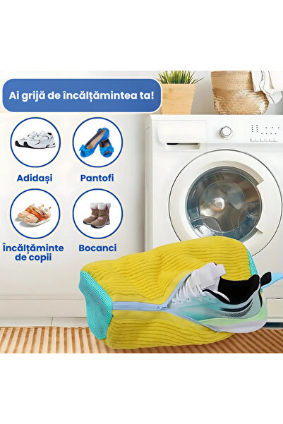 OferteTop Shoe Machine Wash Bag with Delicate Bristles