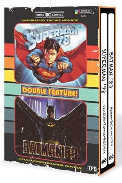 DC COMICS Set cutie Superman '78/Batman '89
