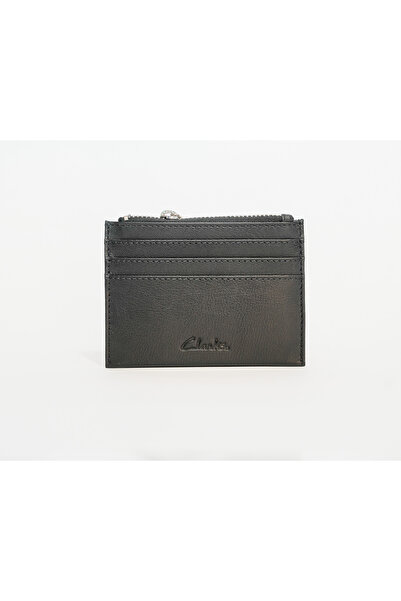 CLARKS Men's Black Garnet Small Leather Wallets