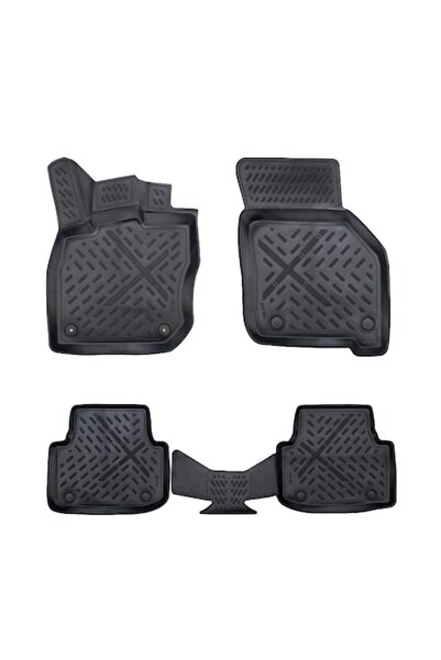 OEM Set de 4 covorașe din cauciuc dedicate pentru Seat Leon 4 (2021-prezent)