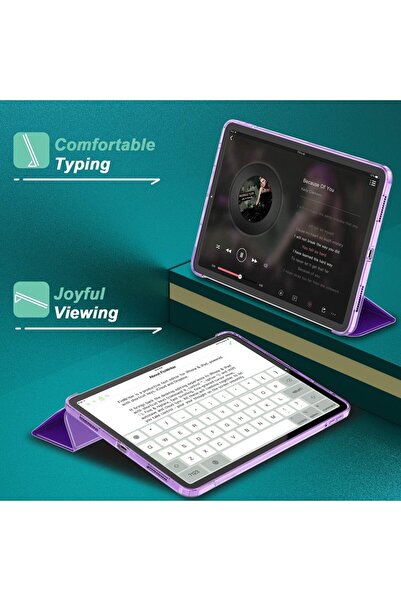 TEKNETSTORE iPad 11Th Generation A16 11-Inch/10Th Generation 10.9-Inch Compatible Case Flip Smart Cover Smart Case with Sleep Mode