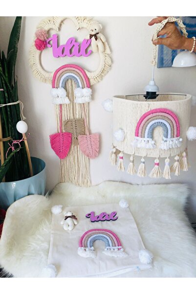 tasarimakromem35 ثريا مكرامية/غطاء وسادة/غطاء باب