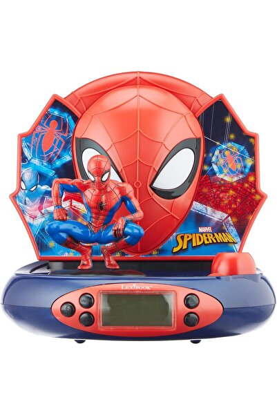 LEXIBOOK Marvel Spider-Man Peter Parker Projector Alarm Clock (RP500SP)