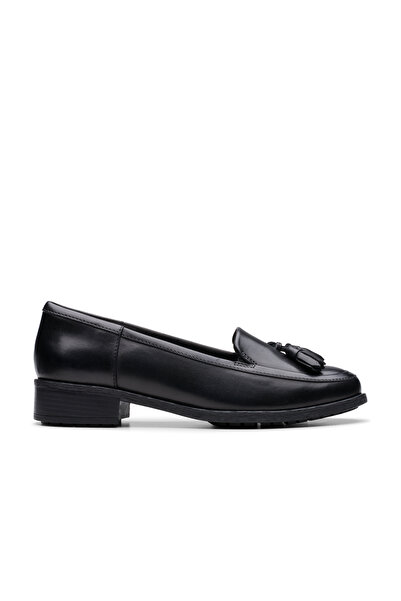 CLARKS Women's Black Havisham Edge Slip On