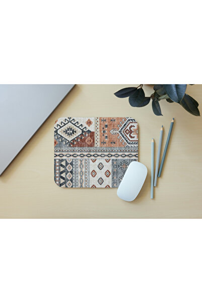 riyaz Carpet Motif Pattern 10 - Rectangular Mouse Pad, 17.5 cm X 19.50 cm