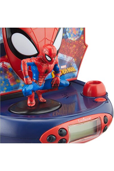 LEXIBOOK Marvel Spider-Man Peter Parker Projector Alarm Clock (RP500SP)