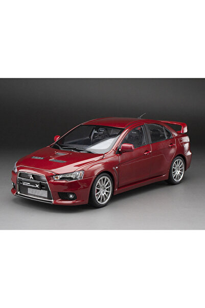 SUN STAR MODEL Macheta auto, Mitsubishi Lancer Evolution X - Roșu metalizat (utilaje noi) 1:18