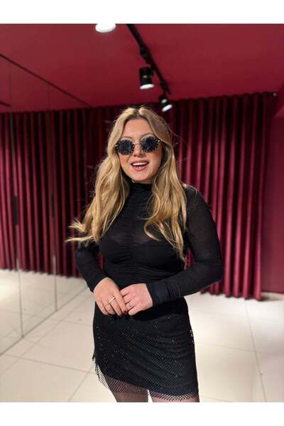 Serpirella Butik Bluză din cașmir cu șnur