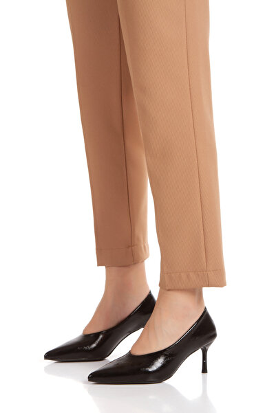 PASSAGE SHOES Women's Pointed Toe Heeled Shoes 3105 Black