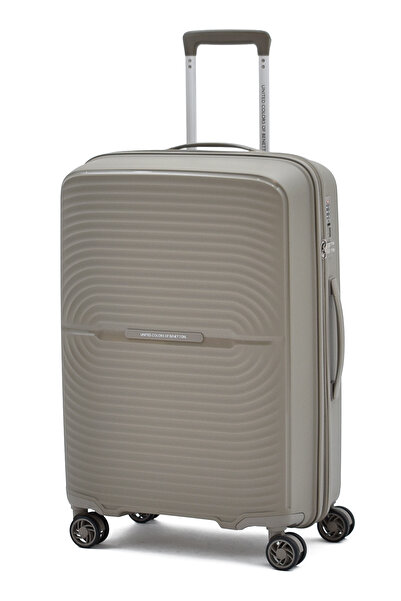 United Colors of Benetton Orta Boy Kırılmaz Valiz – Ultra Hafif, TSA Kilit, D...