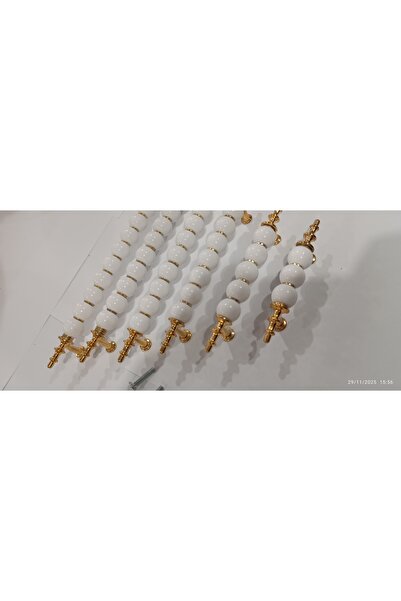 Arion POLİMER MODERN 1 AD. 224 MM ALTIN Lüks Mobilya Dolap Çekmece Kulpları M...