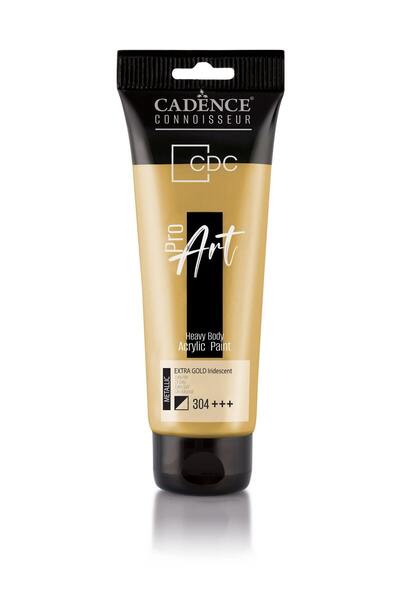 Cadence Boya طلاء أكريليك ثقيل الجسم PRM304 Extra Gold Cadence Proart 120 مل ...