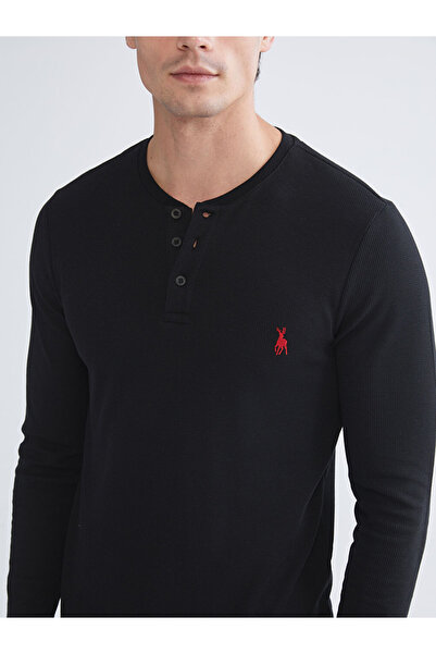 LC Waikiki Red Standard Fit Men's Pajama Set