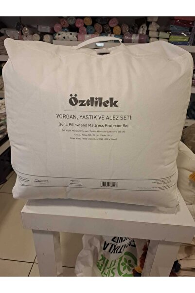 Özdilek Quilt, Pillow and Mattress Pad Set Double Size (195X215Cm)