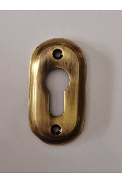 DOĞANLAR KAPI KOLLARI Pirinç Oval Anahtar Rozeti Aynası Kapı Kilidi Anahtar D...