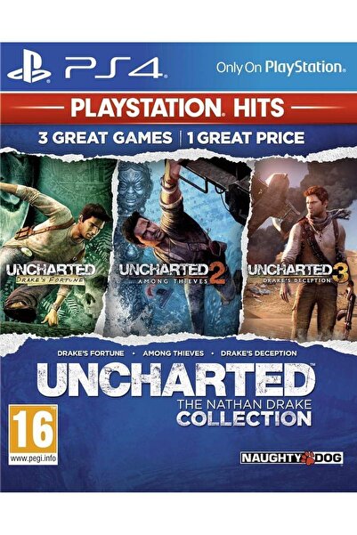Playstation أنشارتد: مجموعة ناثان دريك (أشهر ألعاب بلاي ستيشن) (PS4)