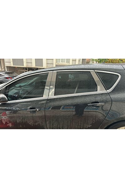 Kml34tuning55 Opel Astra j Sedan-HB Uyumlu 2009-2020 Krom Cam Direği 6 Parça ...