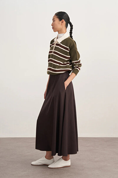 Lamierra Πουλόβερ με ριγέ γιακά πόλο