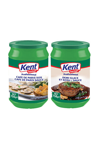 Kent Boringer Gastro 2’li Et Çeşni Cafe De Paris Sos 750g & Demi Glace Et Sos...