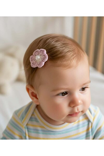 COLORFULLCLİPS مشبك شعر للأطفال من إينسي باباتيا مصنوع يدويًا من الخيوط القليلة