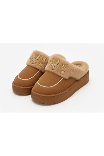 AND Slippers with rabbit ears and bright flowers – Comfortable and stylish