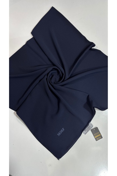 Sedef Large Size Medina Crepe Scarf, 150 X 150
